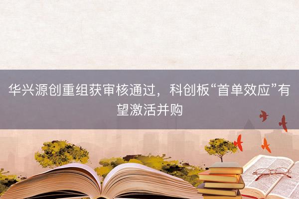华兴源创重组获审核通过,科创板“首单效应”有望激活并购