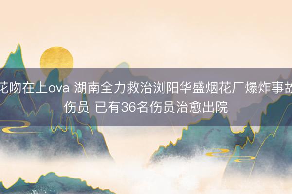 花吻在上ova 湖南全力救治浏阳华盛烟花厂爆炸事故伤员 已有36名伤员治愈出院